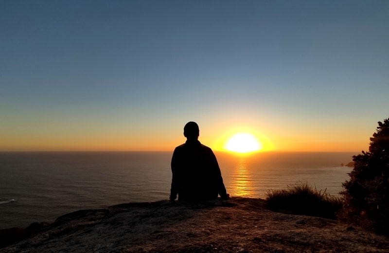 Atardecer en Fnisterre Camino de Santiago